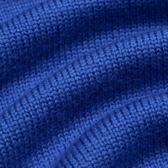 NWT Aritzia Essential Merino Wool Crew Sweater Jazz Blue M - Picture 7 of 7